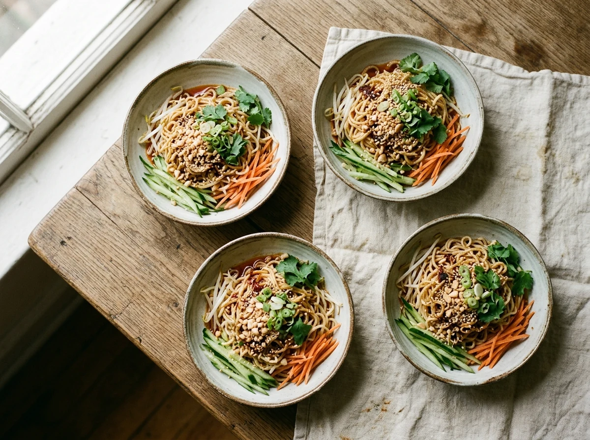 Sichuan Cold Noodles Hero